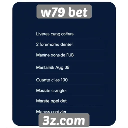 Métodos de pagamento oferecidos no w79 bet